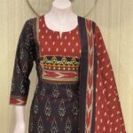 Breathable women daily wear cotton kurtis and lightweight floral printed festive outfits