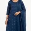 Deep Indigo Blue Kurta Set